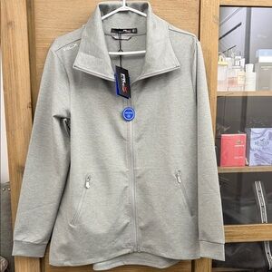 RLX Ralph Lauren Heather Gray Utility Jacket